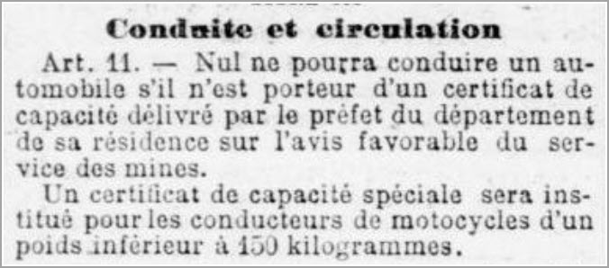 Certificat de capacité