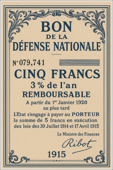 Bons de la défense nationale 2