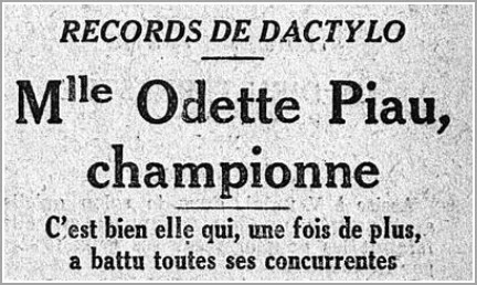 Odette Piau 1